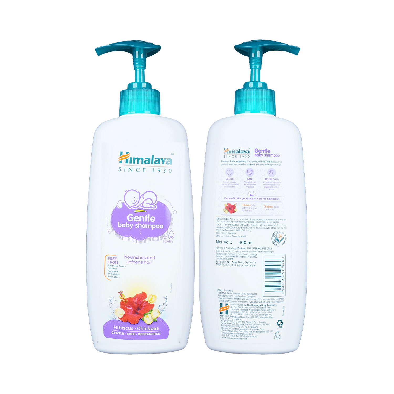 Himalaya Gentle Baby Shampoo | Softens, Nourishes & Improves Hair Lustre