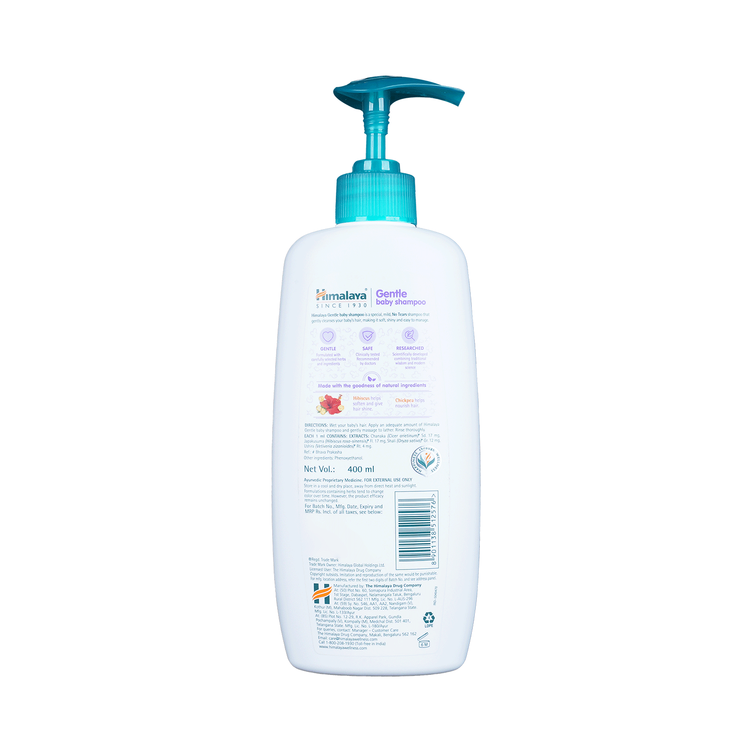 Himalaya Gentle Baby Shampoo | Softens, Nourishes & Improves Hair Lustre - Image 3