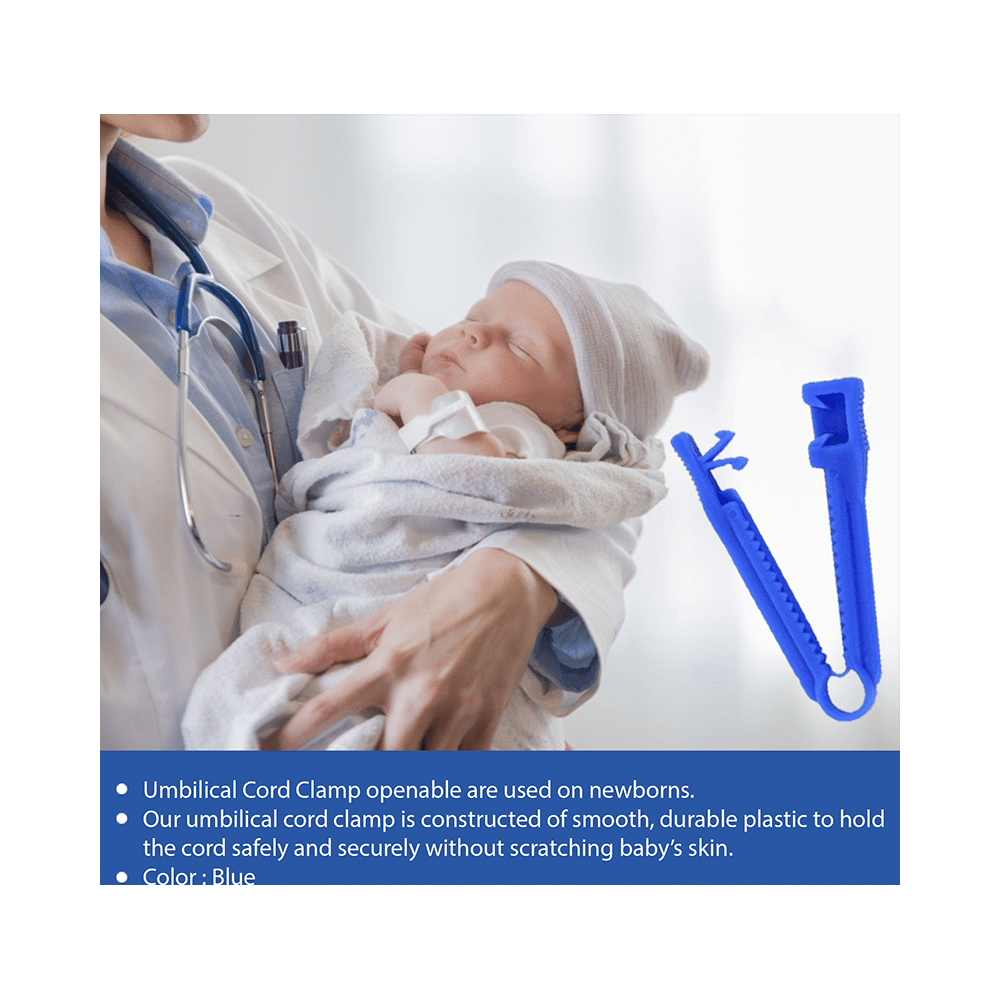 Clear & Sure Sterilized Umbilical Cord Clamp - Image 3