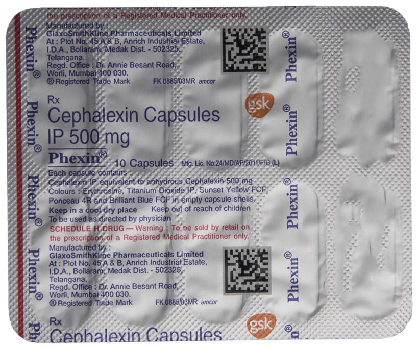 Phexin 500 Capsule - Image 2