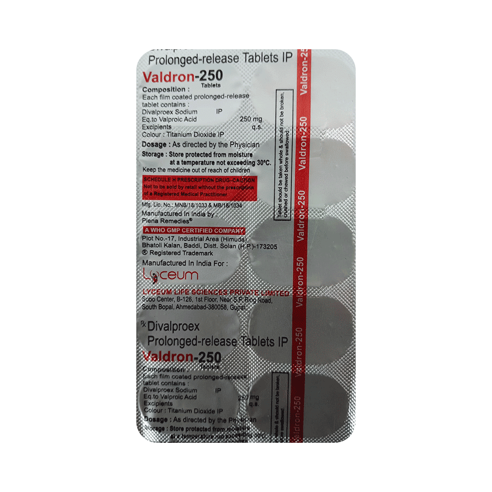 Valdron 250 Tablet PR