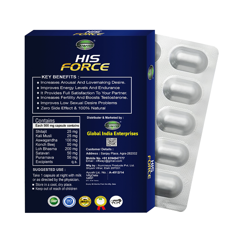 Sabates His Force Capsule - Image 2