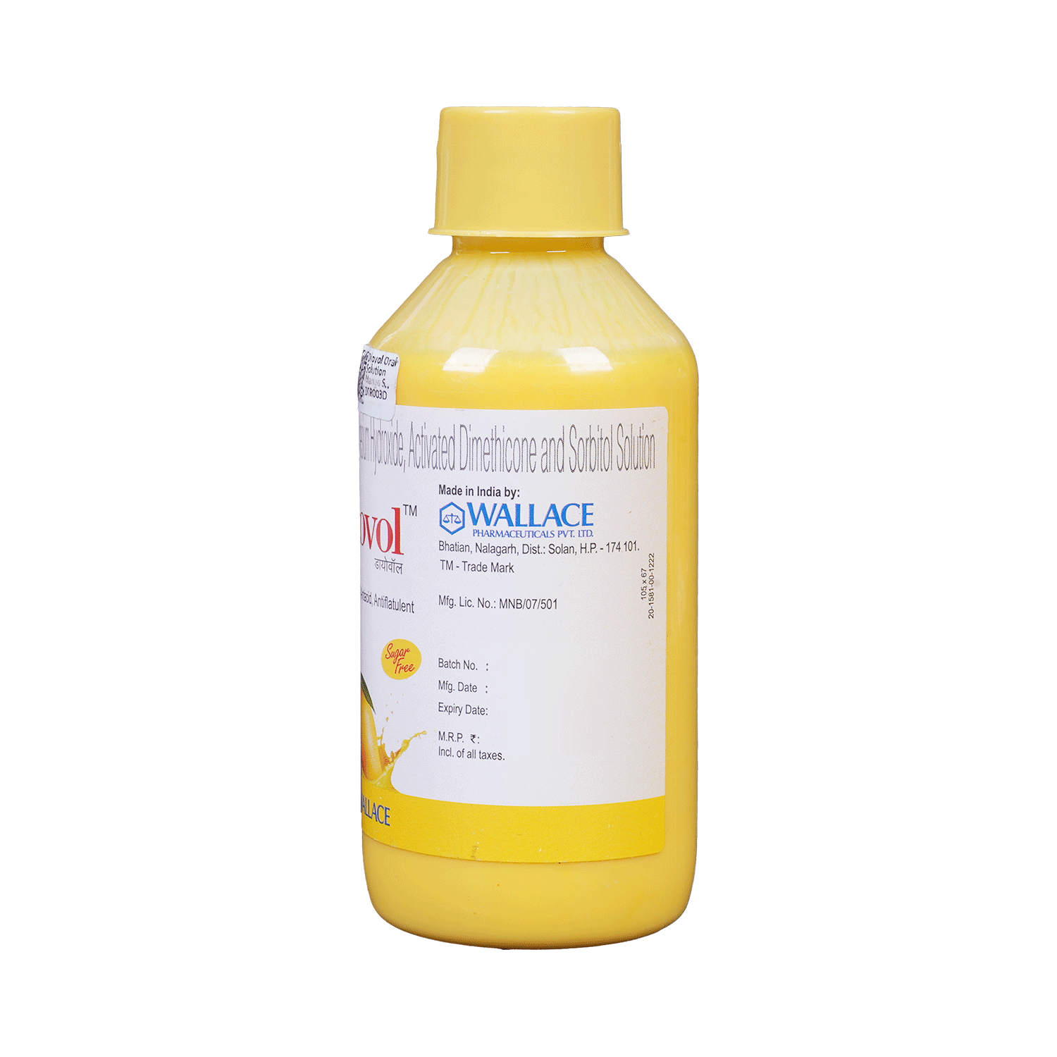 Diovol Oral Solution Mango Sugar Free - Image 3