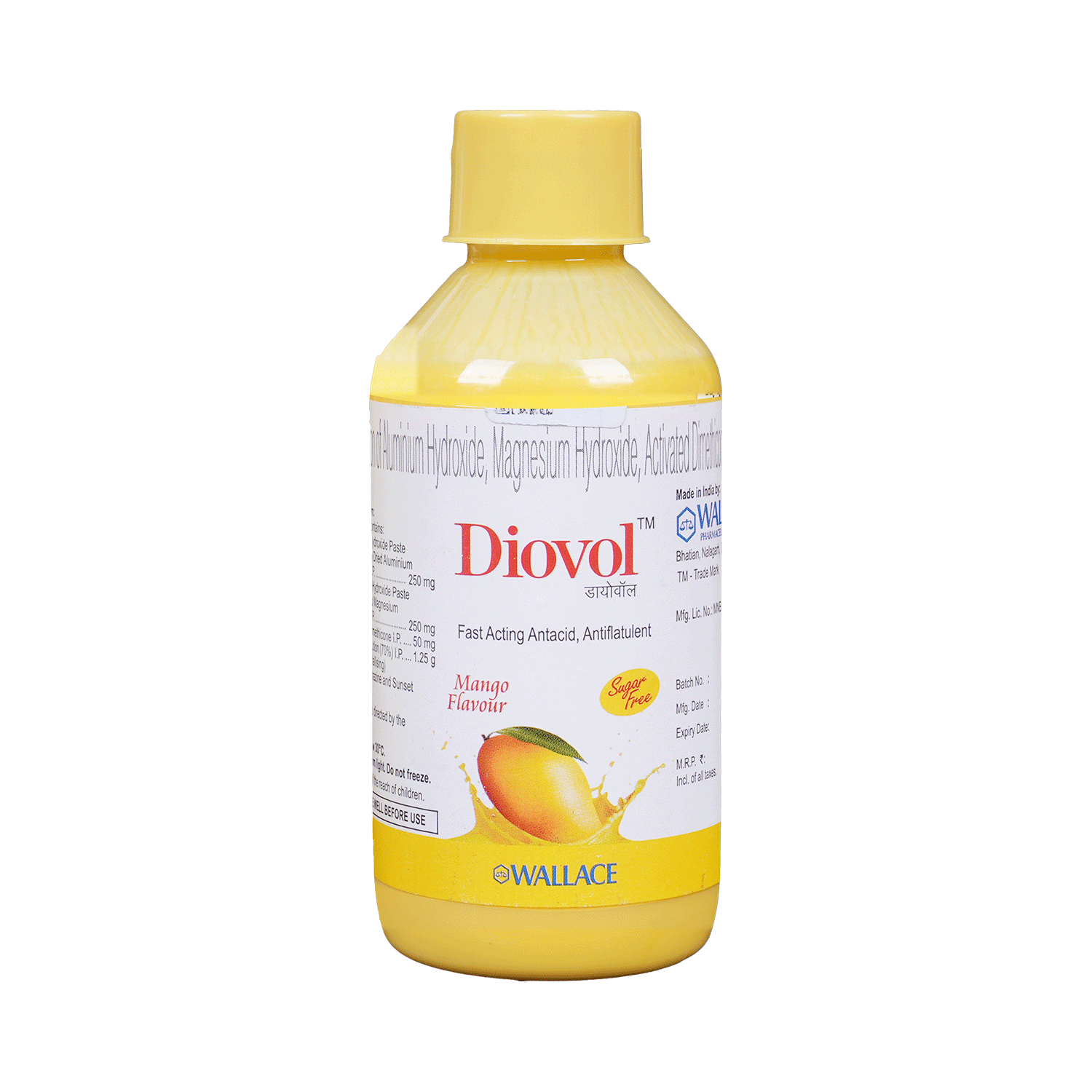 Diovol Oral Solution Mango Sugar Free