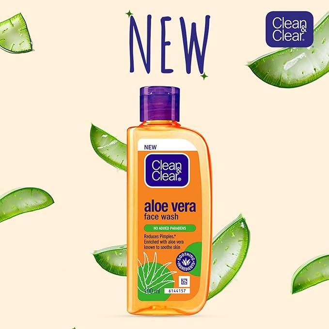 Clean & Clear Aloe Vera Face Wash - Image 3