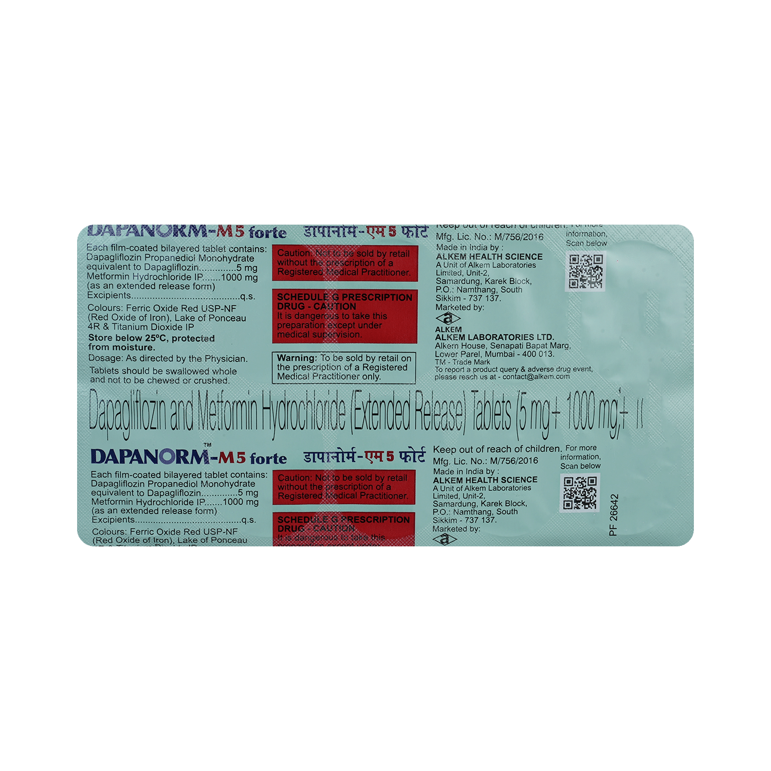 Dapanorm-M 5 Forte Tablet ER - Image 6