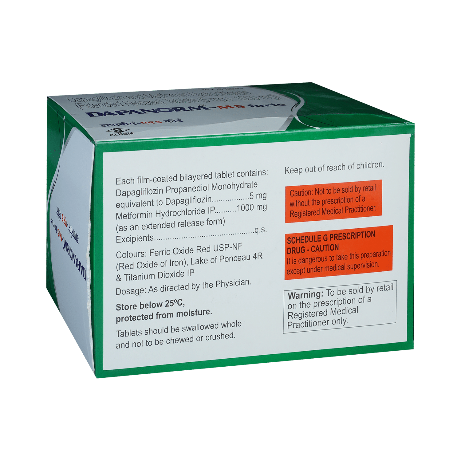 Dapanorm-M 5 Forte Tablet ER - Image 3