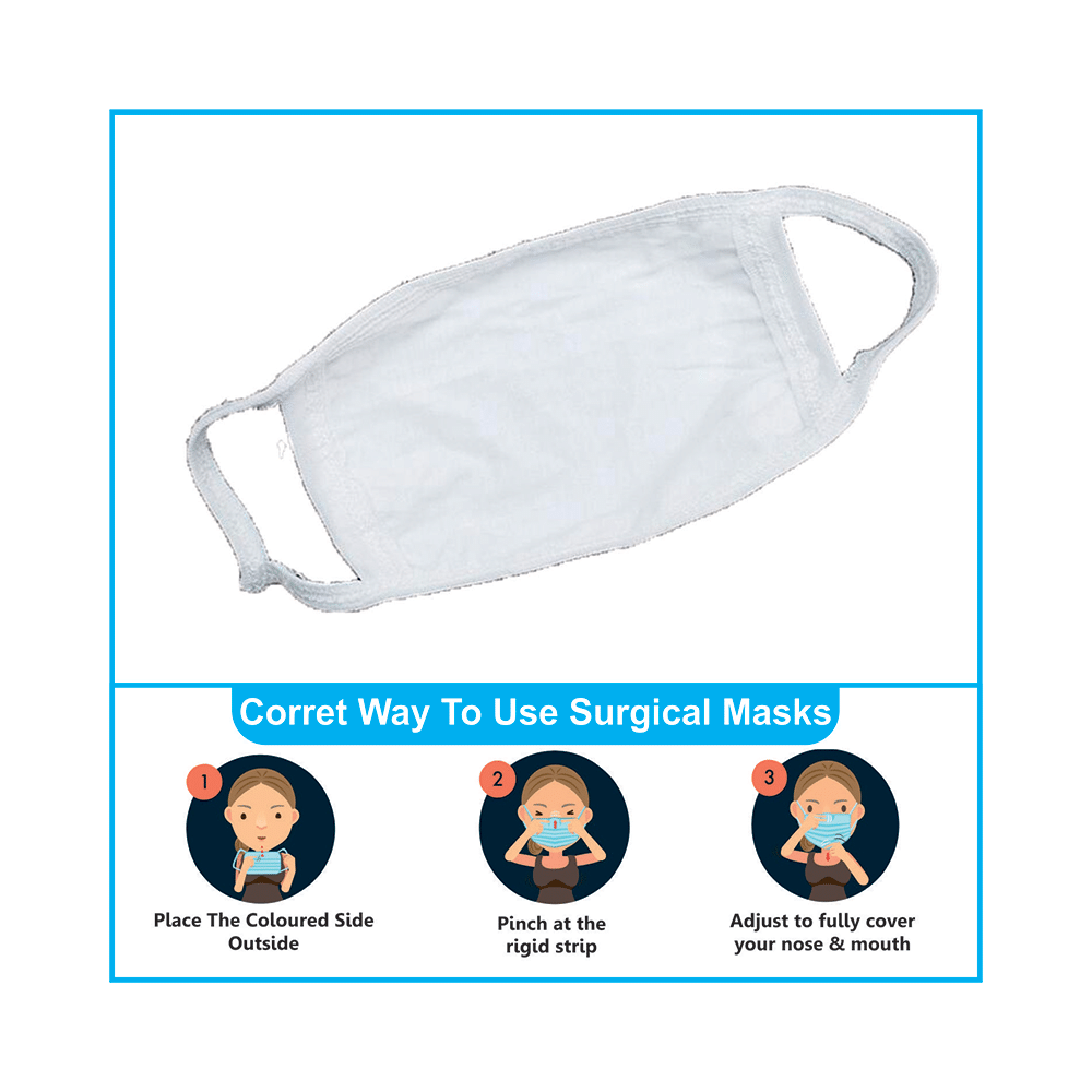 West-Coast Re-Usable,Washable & Pure Cotton Mask - Image 4
