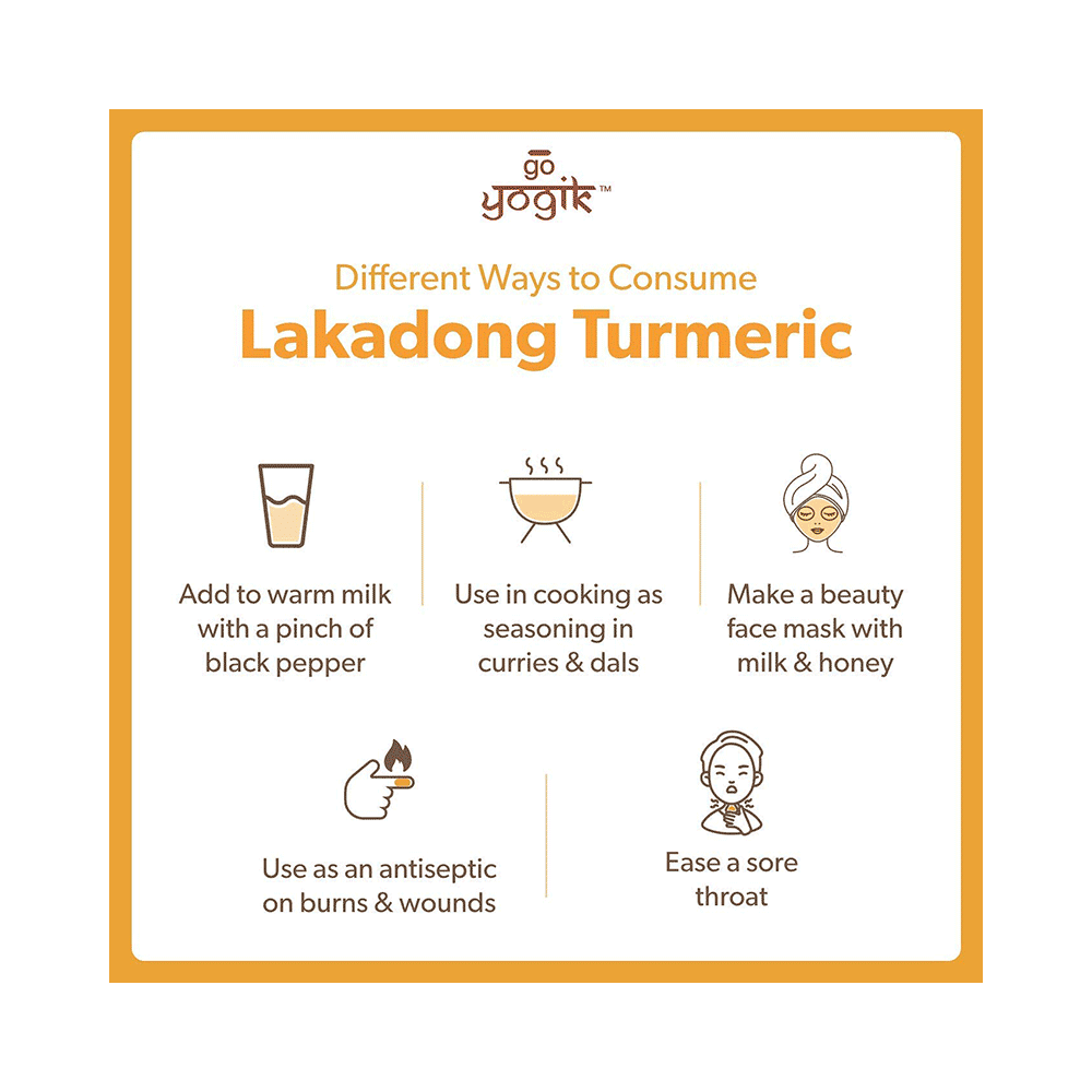 Go Yogik Lakadong Turmeric Powder - Image 5