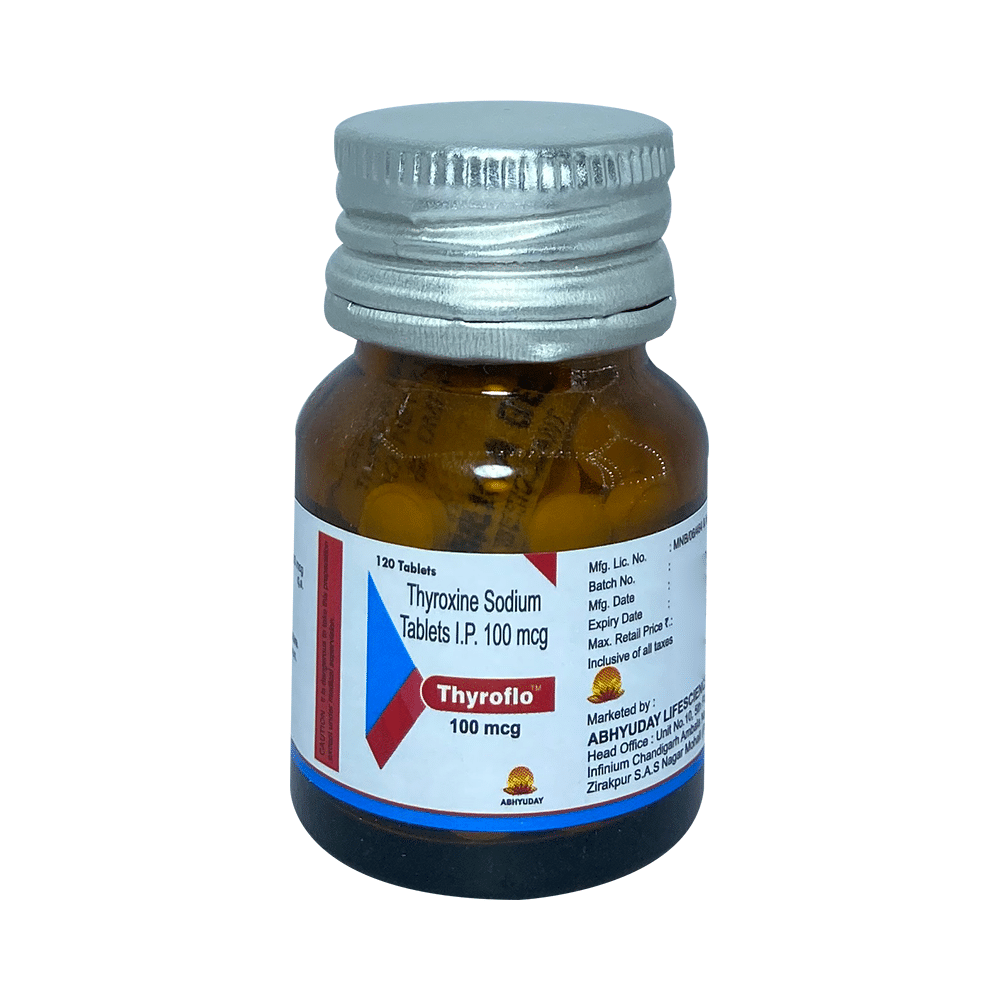 Thyroflo 100mcg Tablet - Image 4