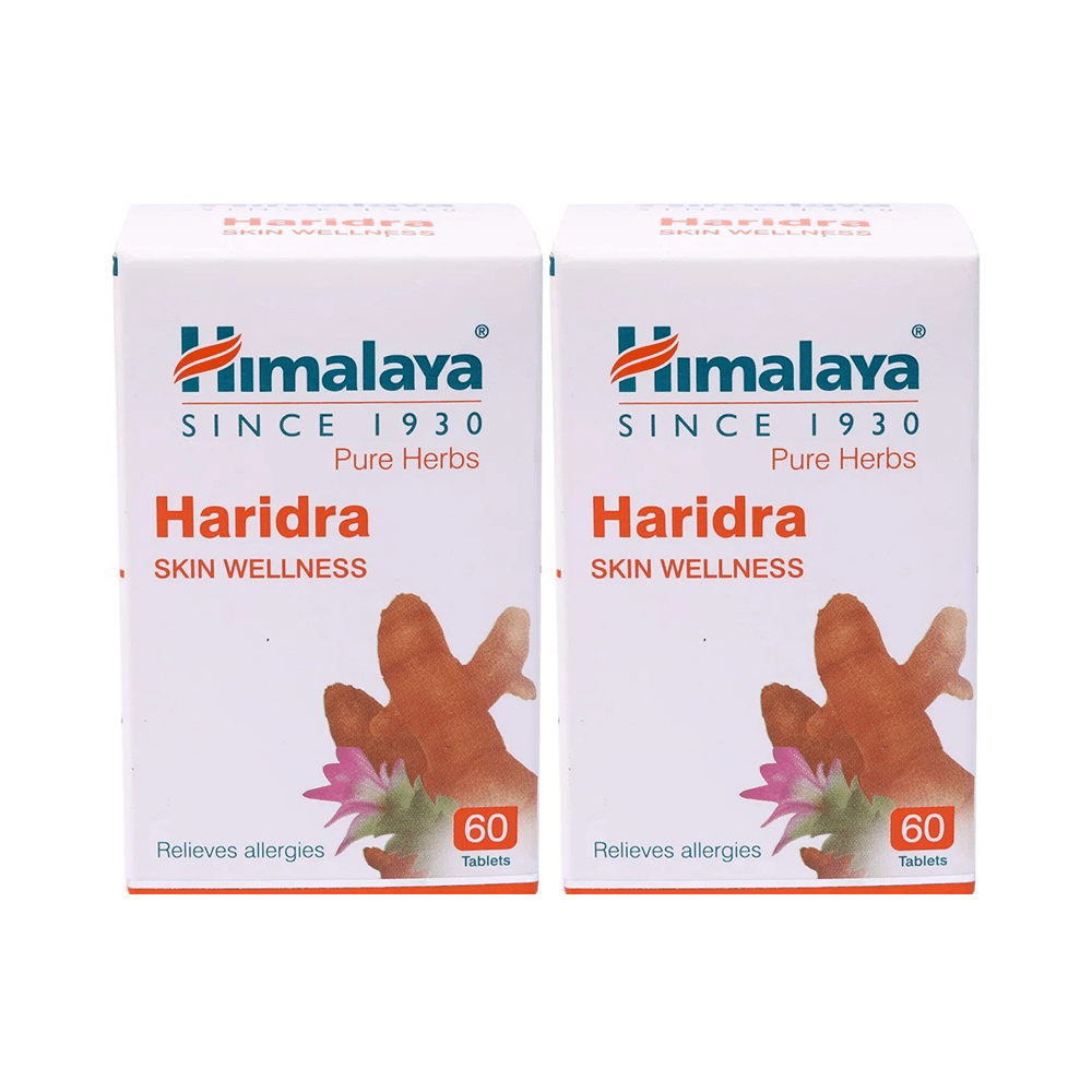 Himalaya Wellness Haridra for Skin Health Tablet (60 Each) - Image 1