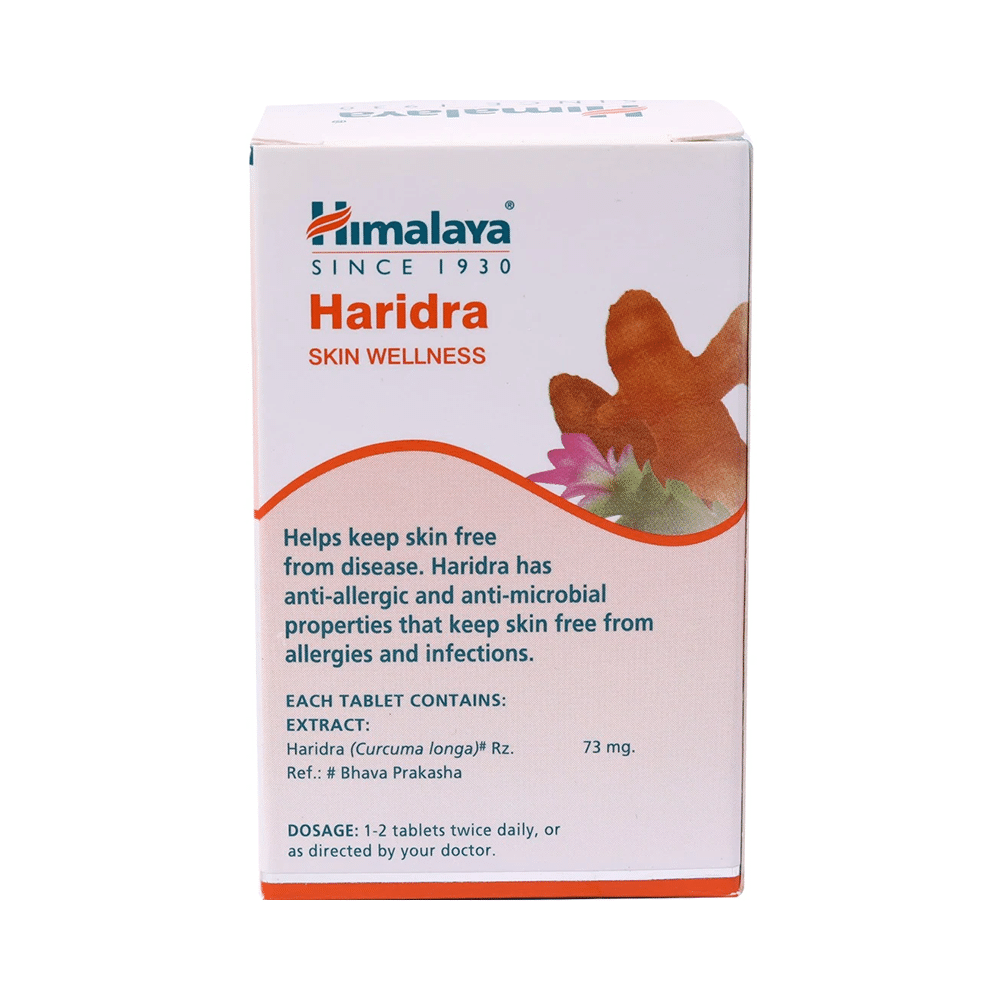 Himalaya Wellness Haridra for Skin Health Tablet (60 Each) - Image 2
