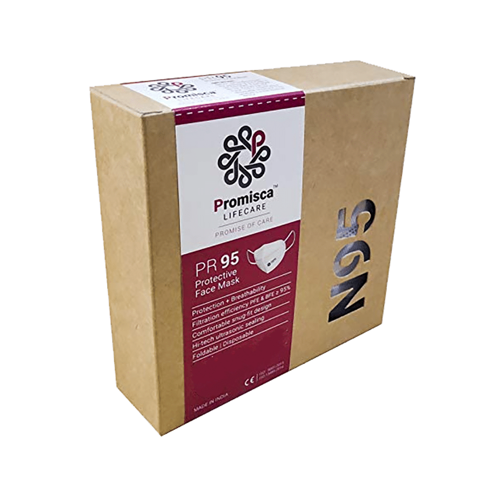 Promisca PR 95 N95 Protective Face Mask Medium Yellow