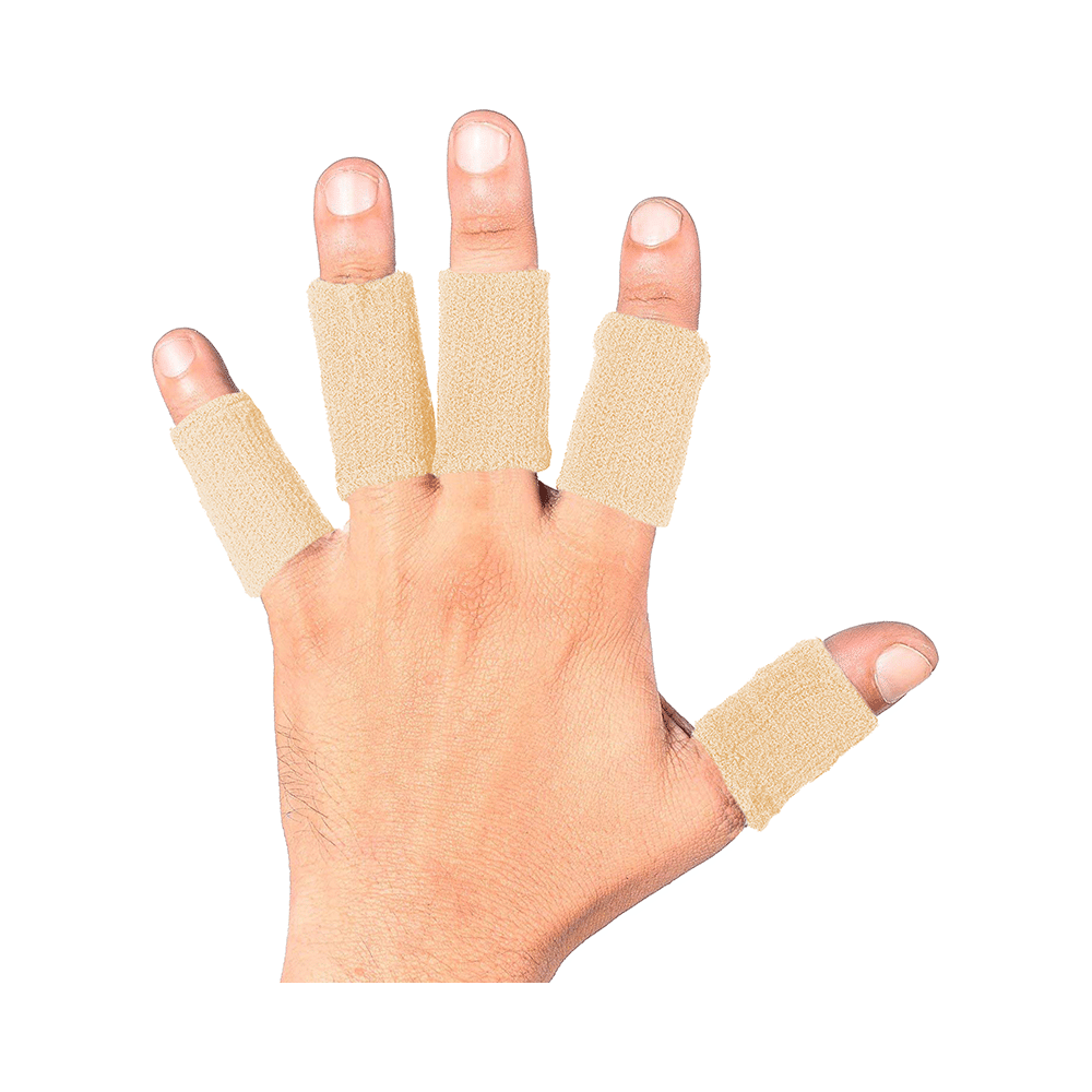 Joyfit Finger Sleeves for Support Ivory - Image 1