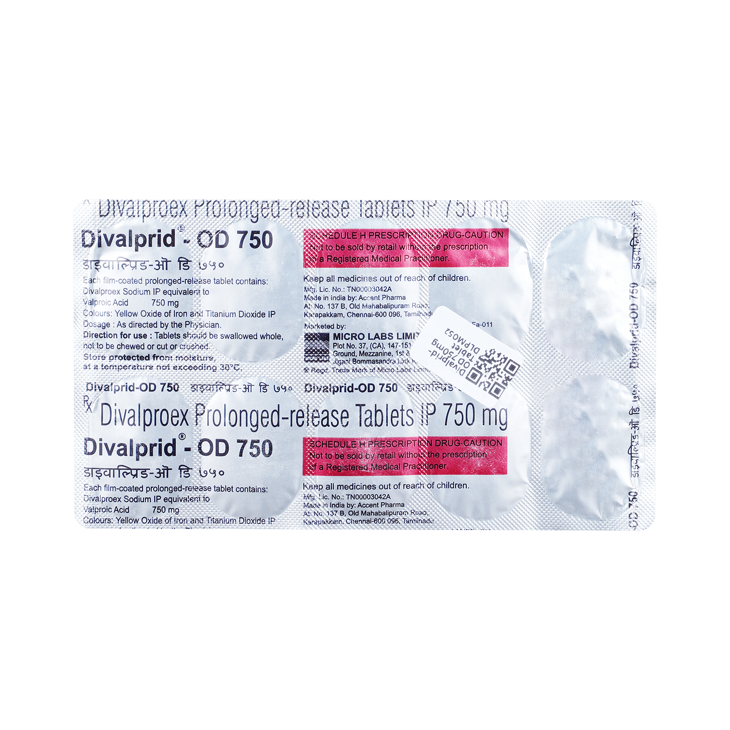 Divalprid-OD 750mg Tablet PR - Image 3