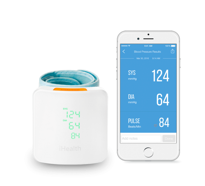 iHealth View Wireless Wrist Blood Pressure Monitor