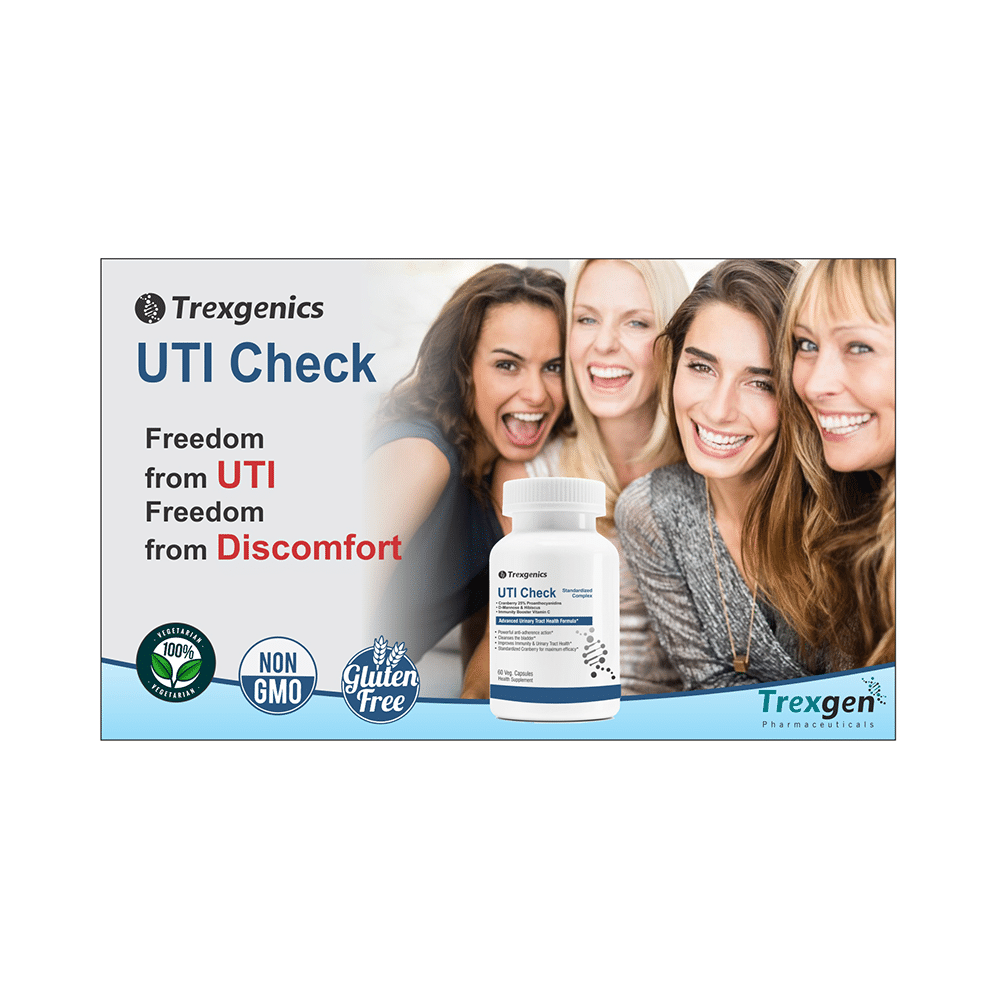 Trexgenics UTI Check Cranberry Mannose Veg. Capsules - Image 7