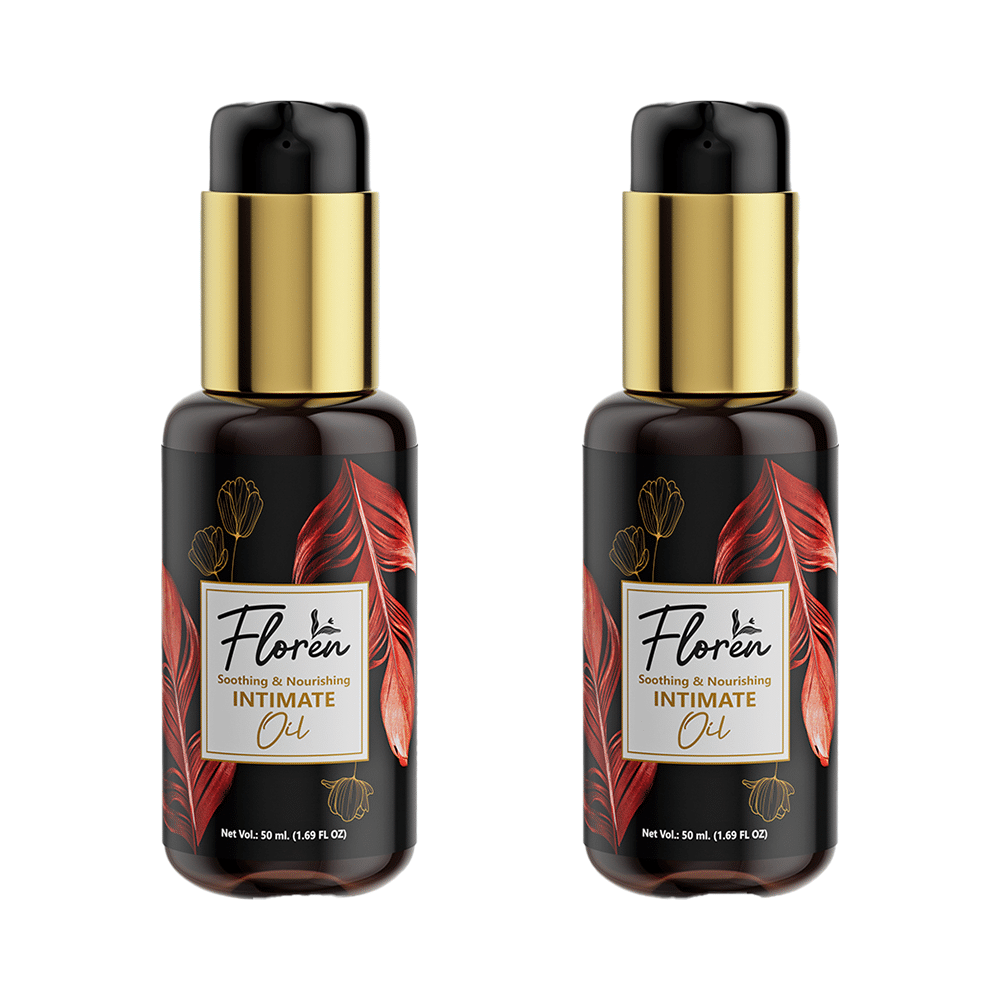 Floren Soothing & Nourishing Intimate Oil (50ml Each)