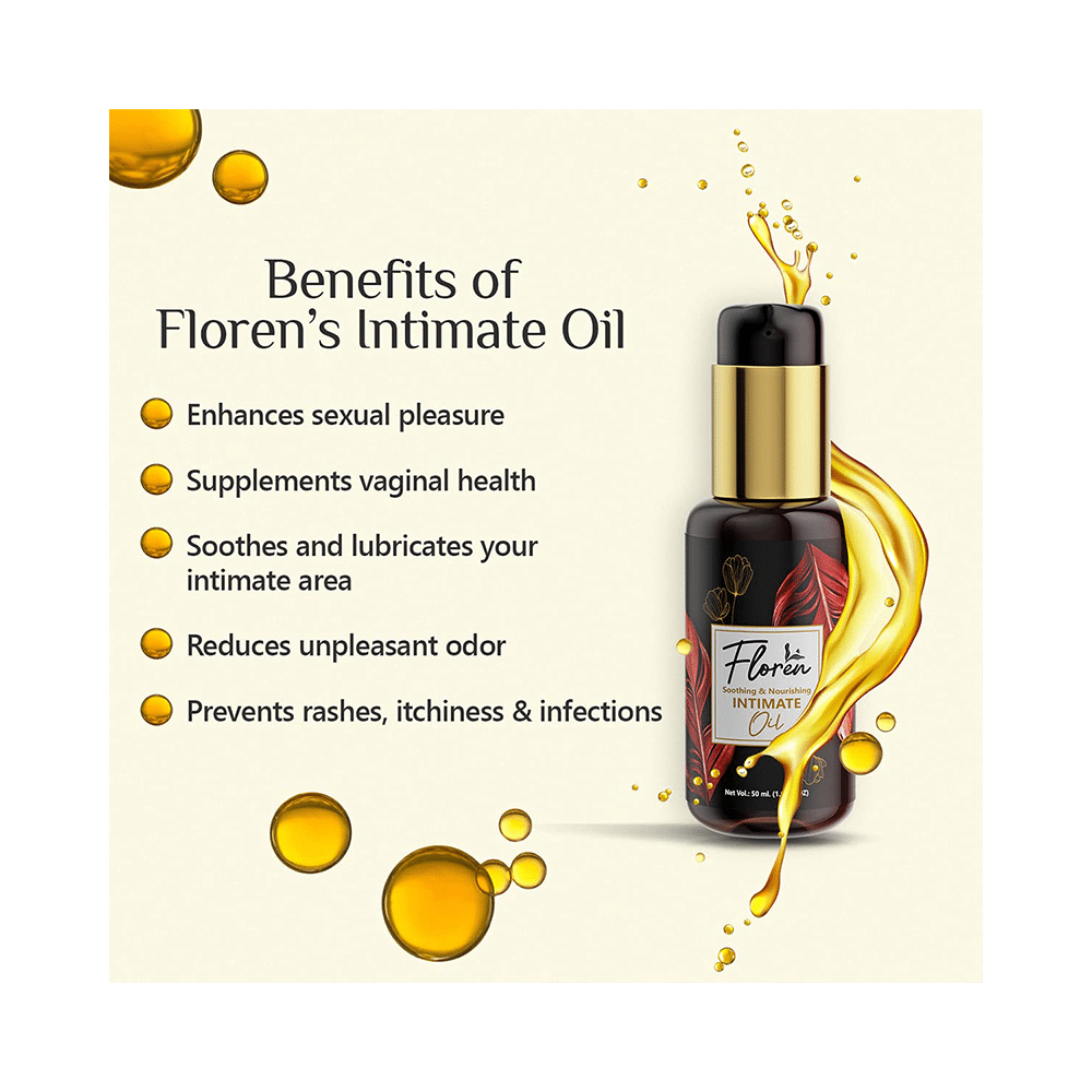 Floren Soothing & Nourishing Intimate Oil (50ml Each) - Image 3