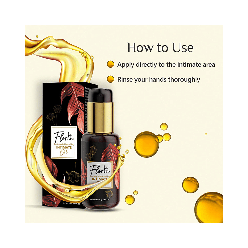 Floren Soothing & Nourishing Intimate Oil (50ml Each) - Image 2