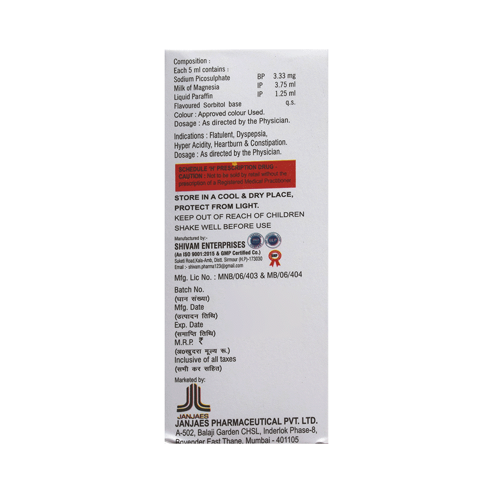 Evajan Oral Suspension Mint Sugar Free - Image 2