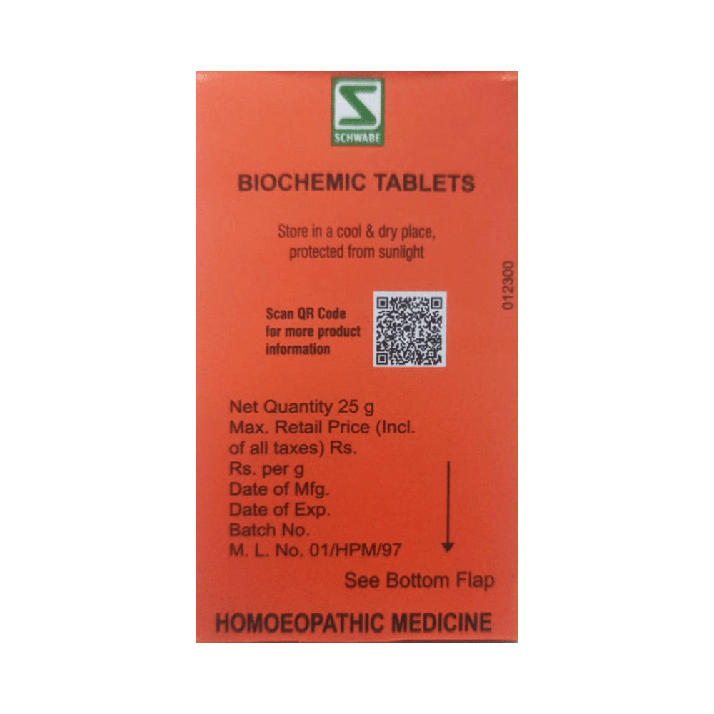 Dr Willmar Schwabe India Natrum Phosphoricum Biochemic Tablet 6X - Image 2