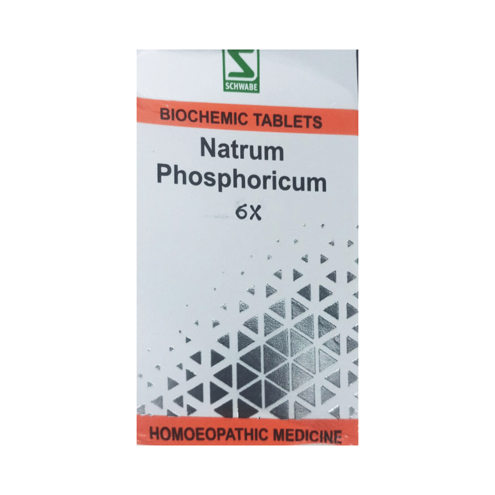 Dr Willmar Schwabe India Natrum Phosphoricum Biochemic Tablet 6X - Image 1