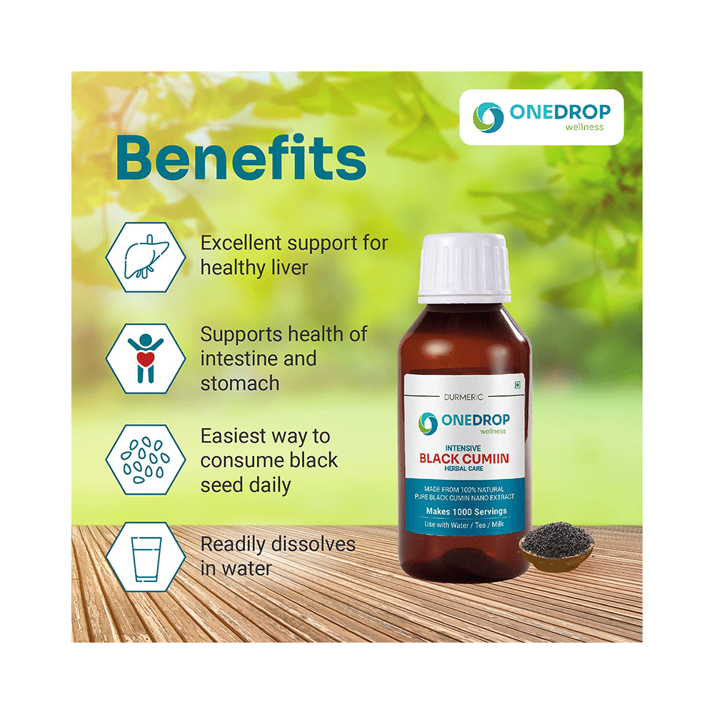 Durmeric Onedrop Intesive Black Cumin Herbal Care Oral Drops - Image 3