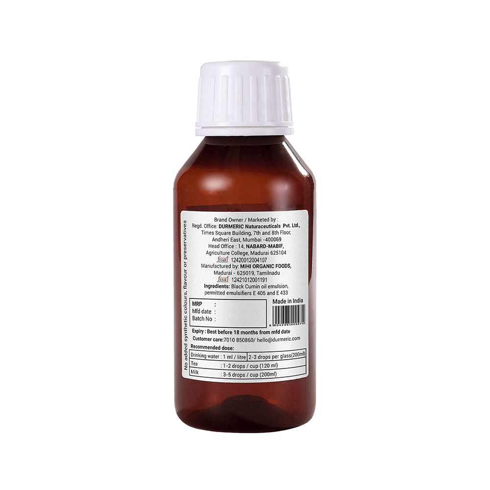 Durmeric Onedrop Intesive Black Cumin Herbal Care Oral Drops - Image 2