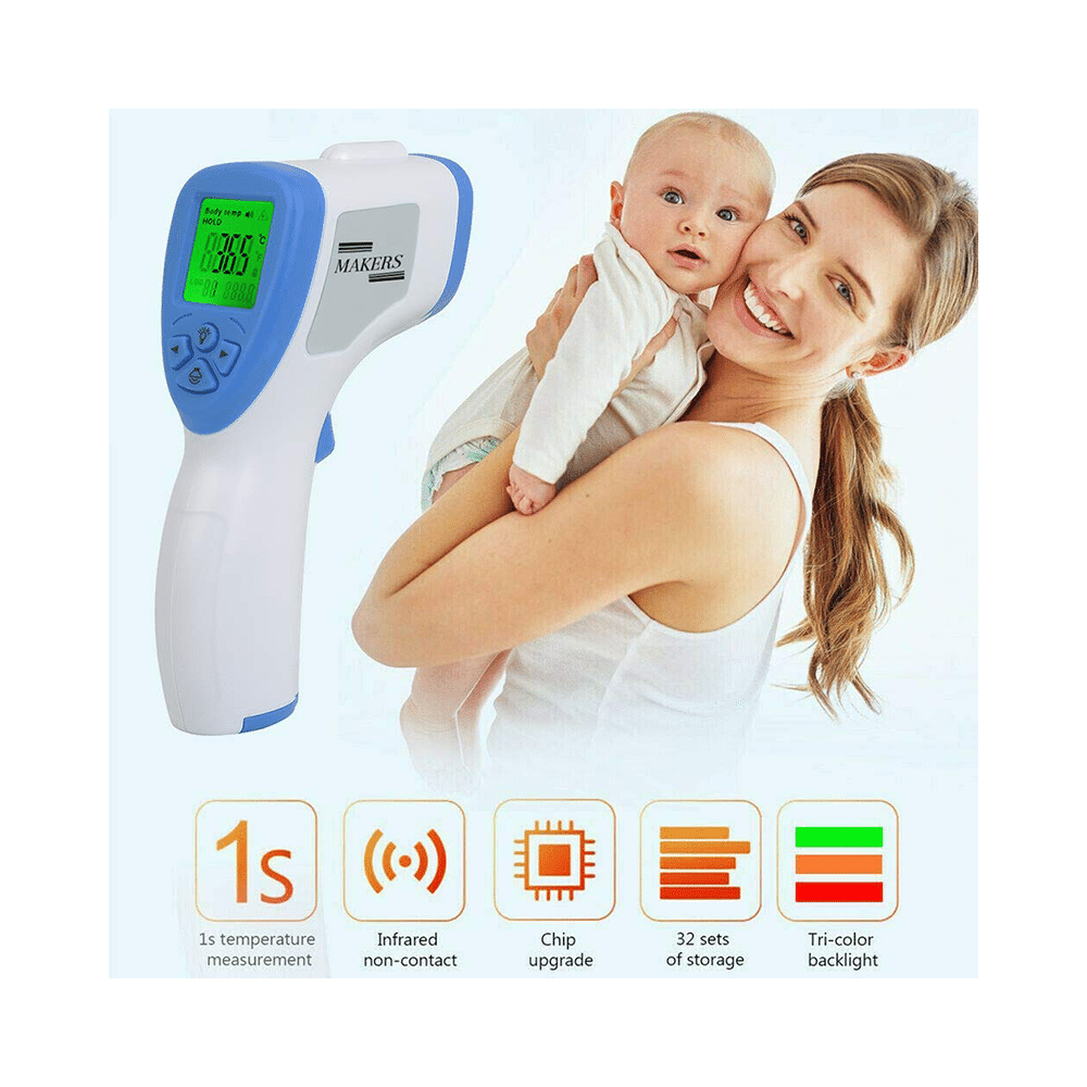 Makers MK8240A Digital Non-Contact Infra Red Thermometer - Image 8