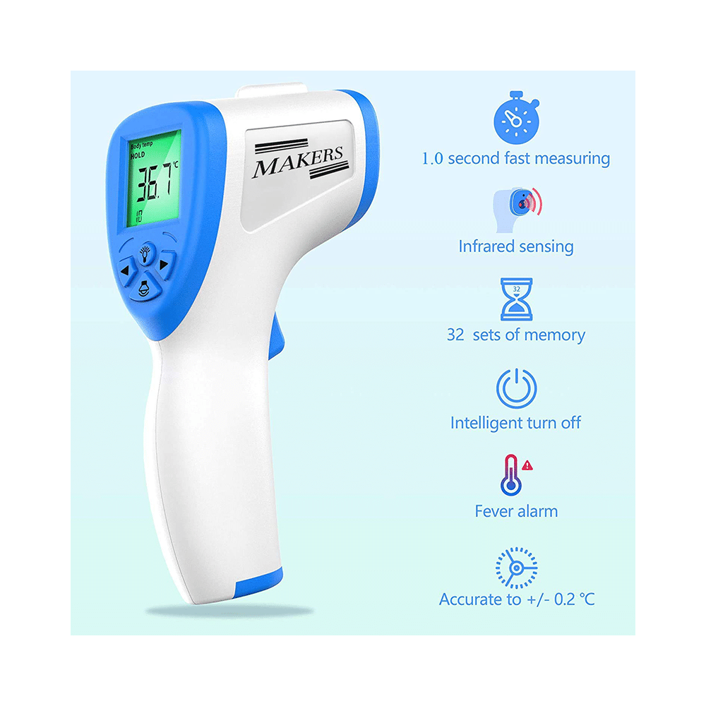 Makers MK8240A Digital Non-Contact Infra Red Thermometer - Image 3