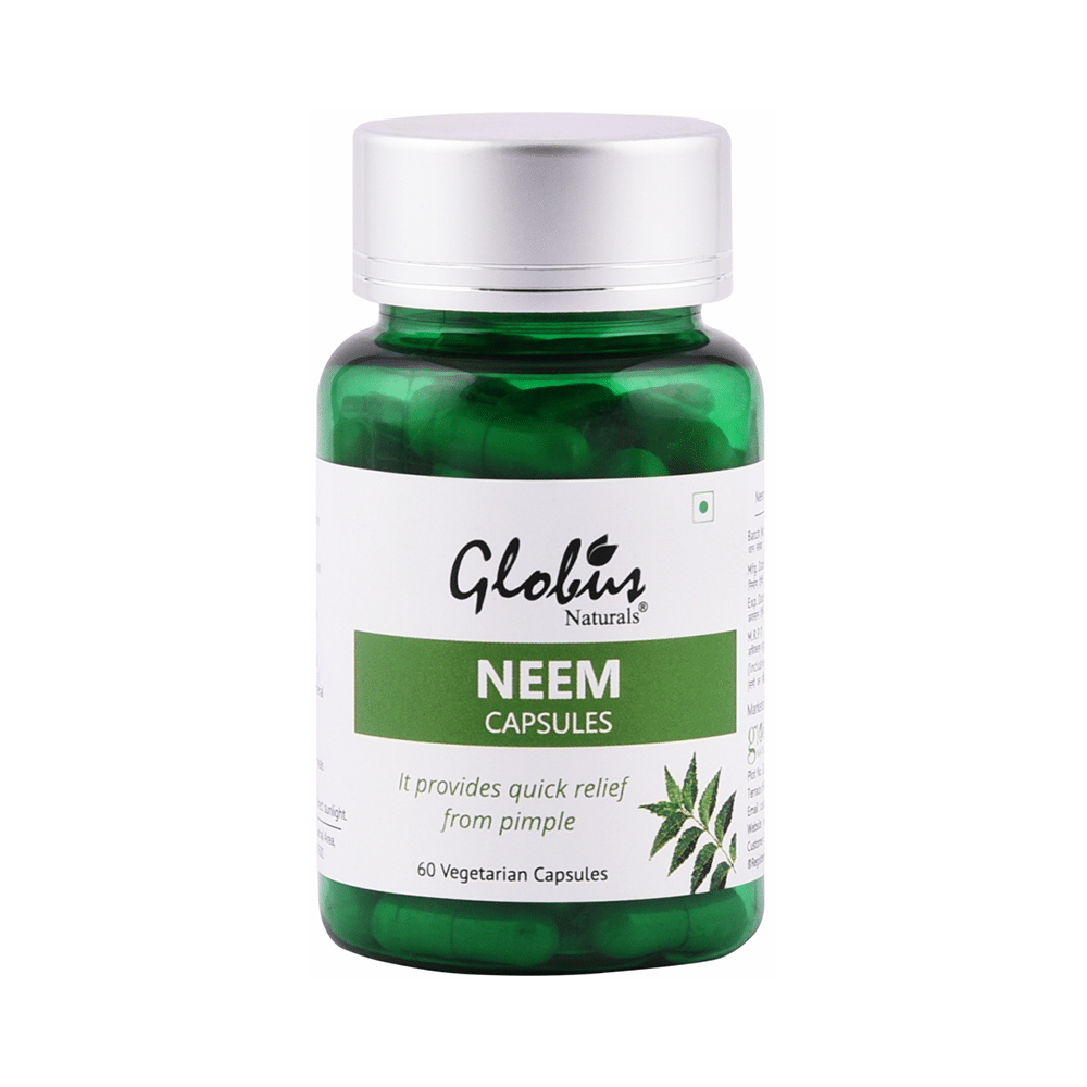 Globus Naturals Neem Vegetarian capsule - Image 1