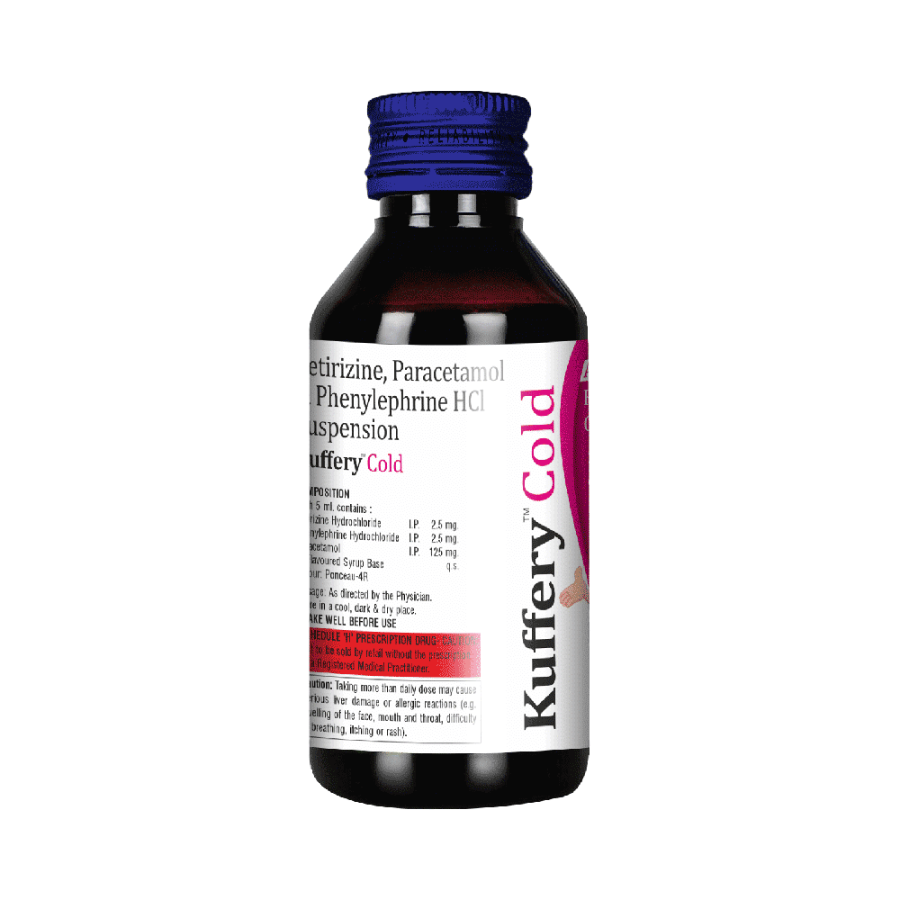 Kuffery Cold Oral Suspension Alcohol Free - Image 2
