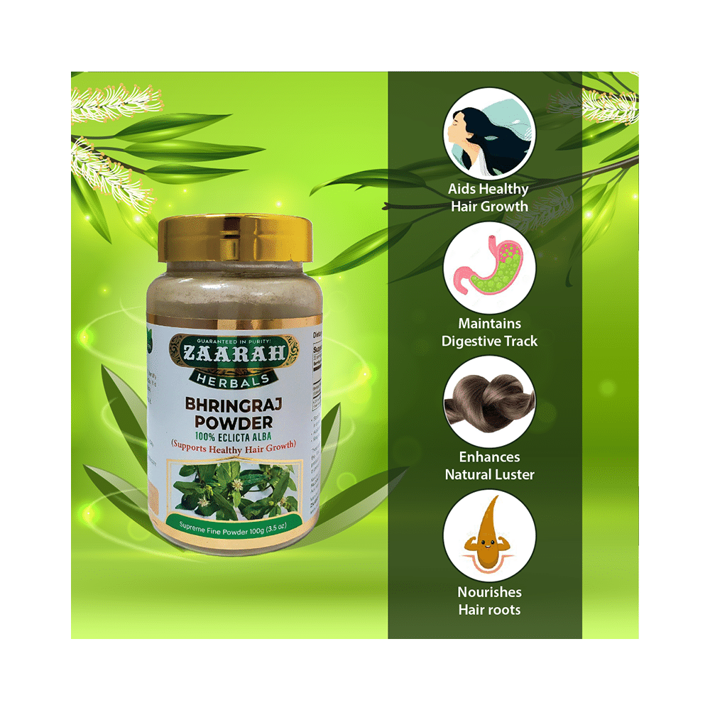 Zaarah Herbals Bhringraj Powder - Image 3