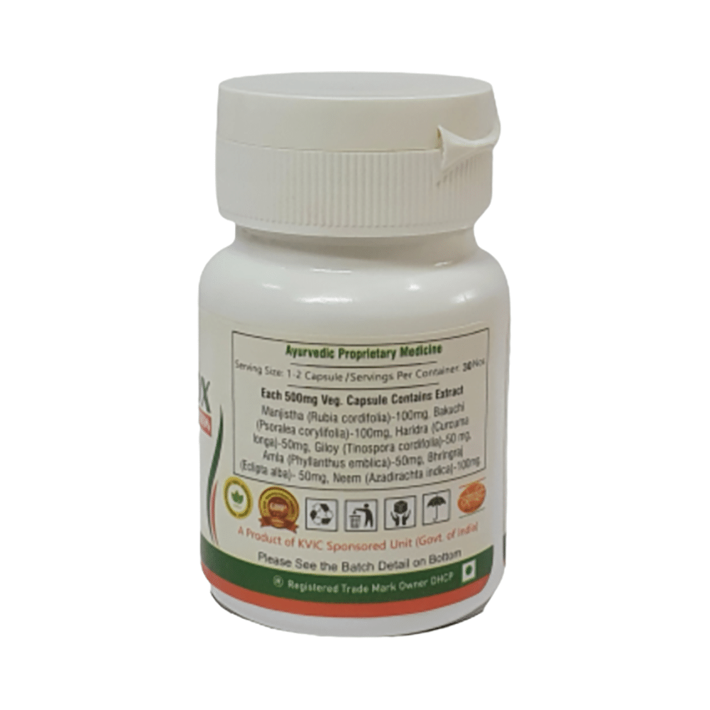 Deep Ayurveda Twakdetox Skin Care Herbal Formulation Extract Based Capsule - Image 3