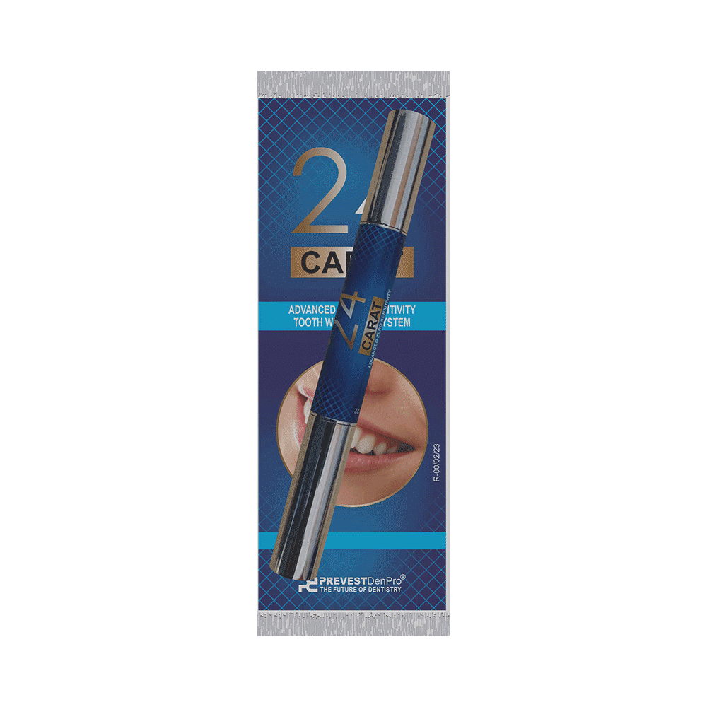 Prevest DenPro  24 Carat Teeth Whitening Pen (1.5ml) - Image 4