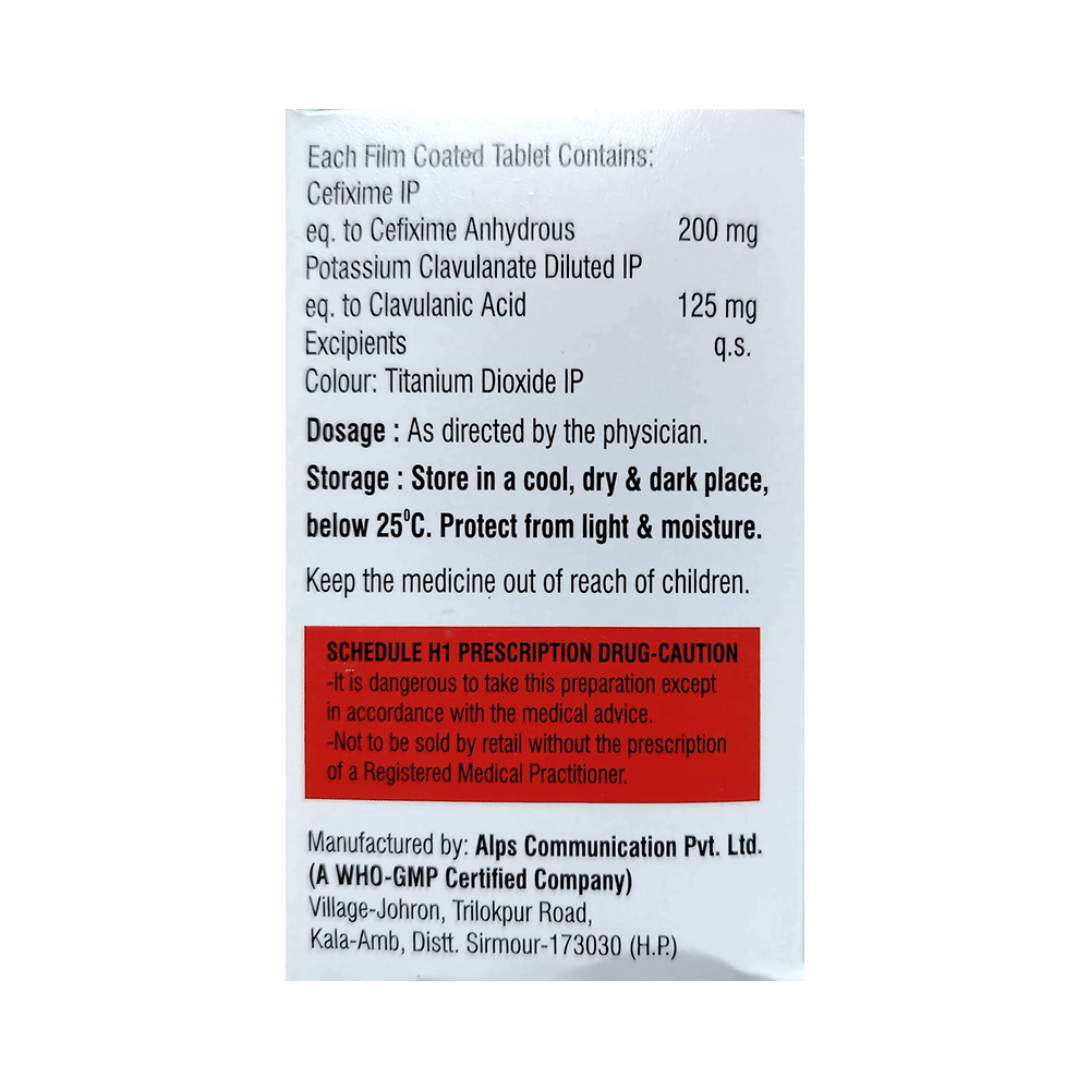 Cefsave-CV Tablet - Image 2