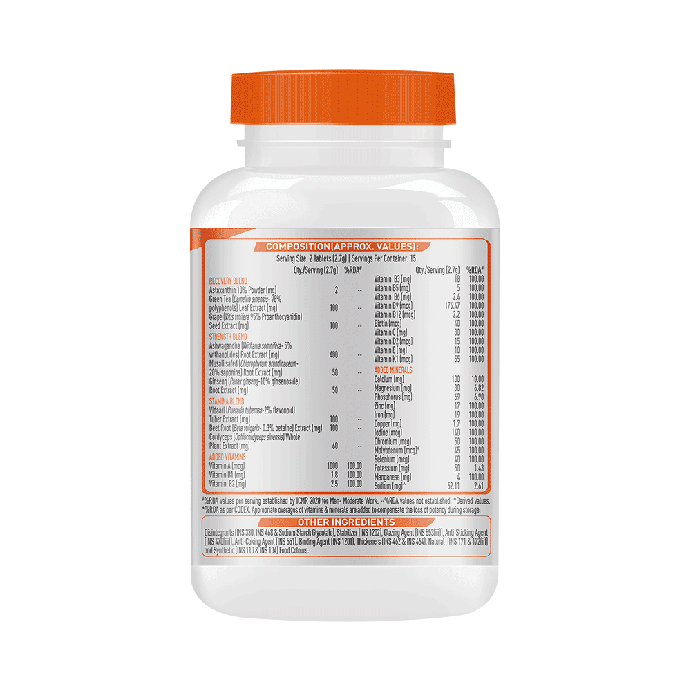 MuscleBlaze Fuel One Sports Multivitamin Tablet - Image 2