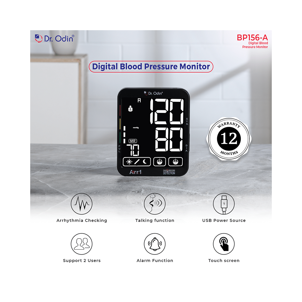 Dr. Odin 156 AA Touch Blood Pressure Monitor - Image 2