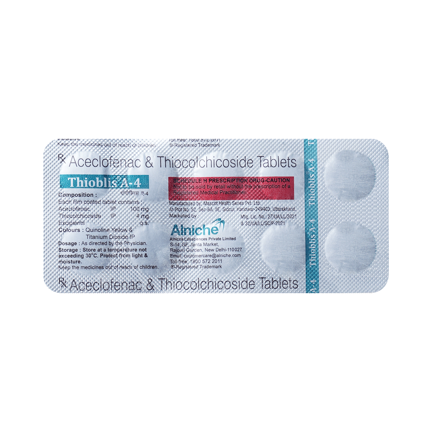 Thioblis A 4 Tablet - Image 3