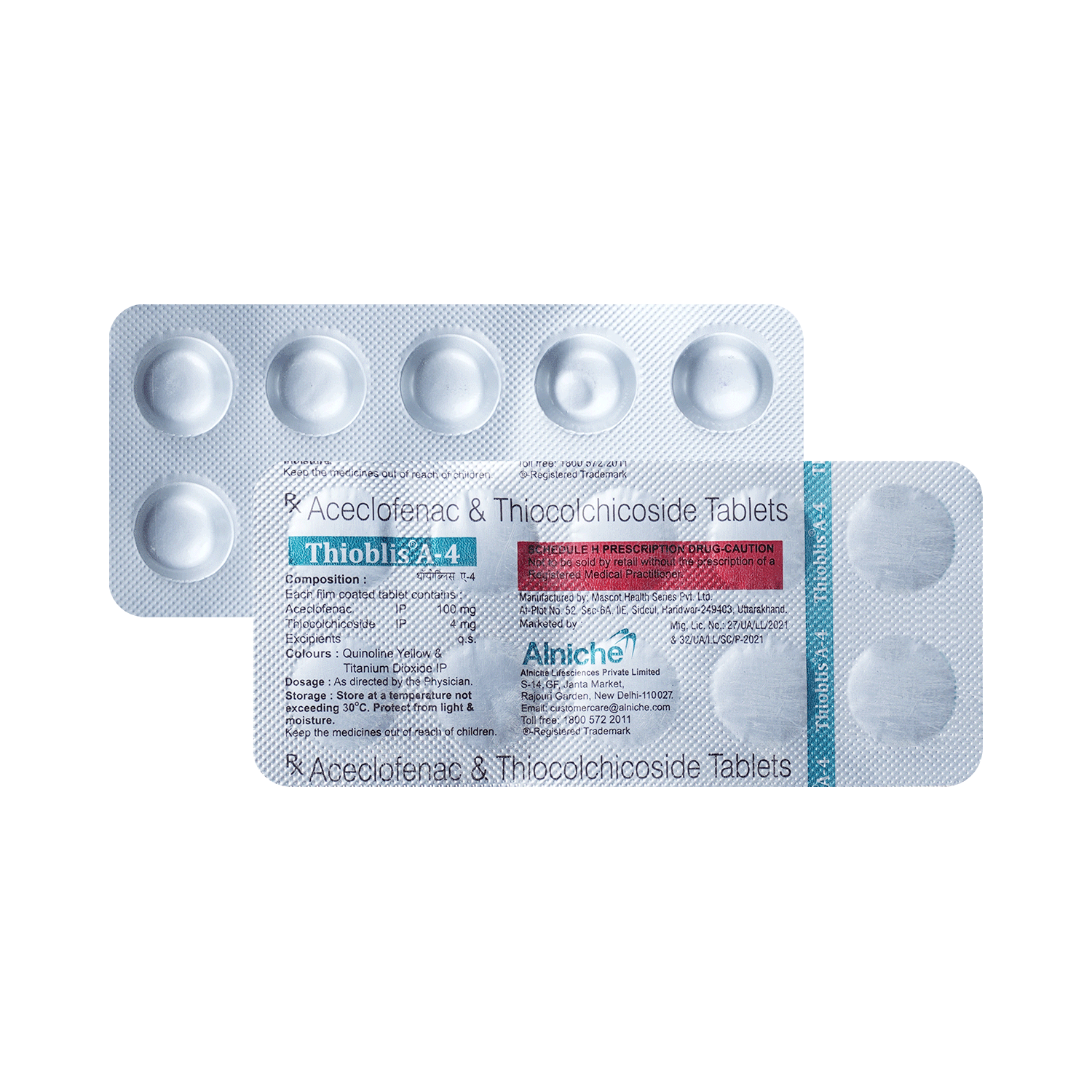 Thioblis A 4 Tablet