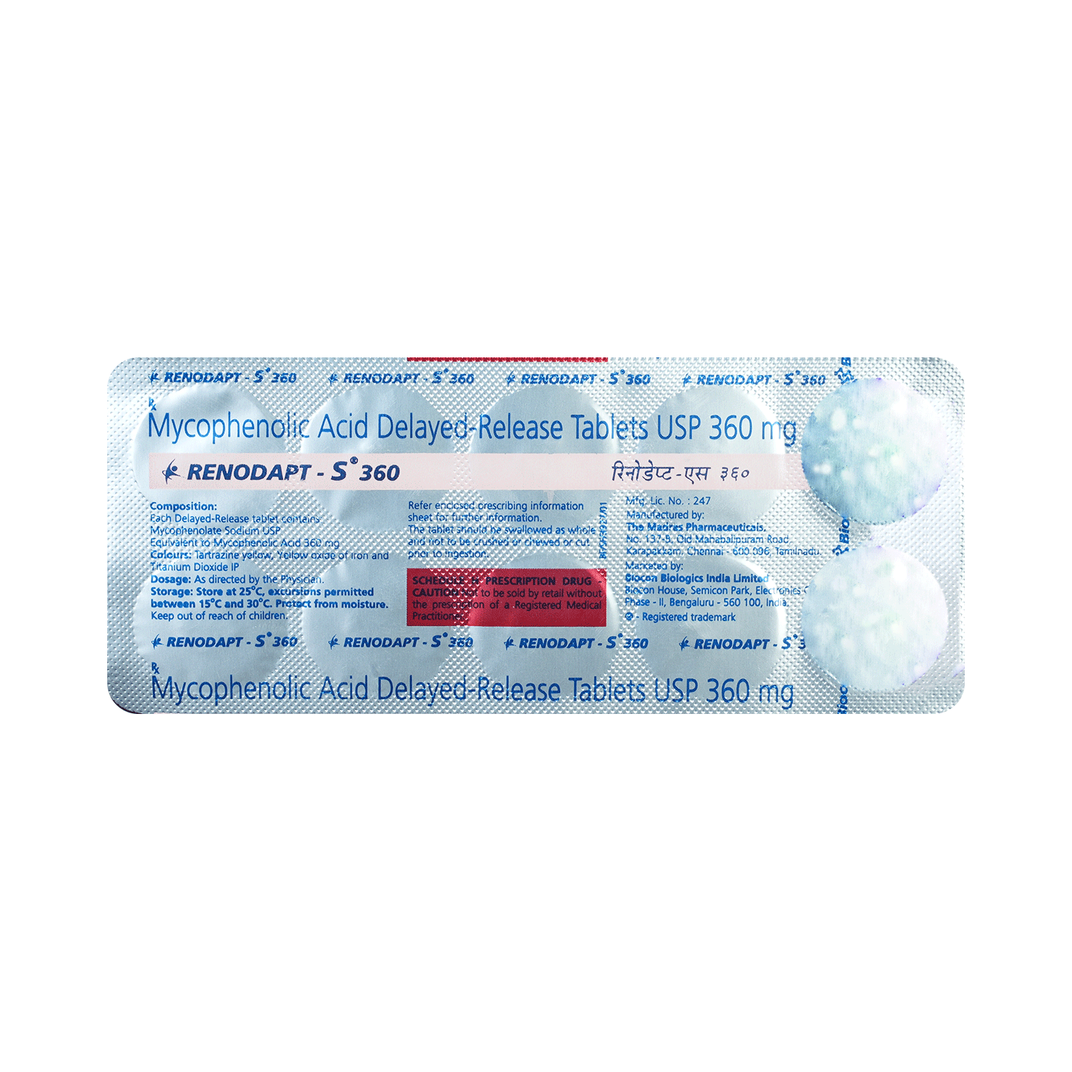 Renodapt S 360 Tablet - Image 6