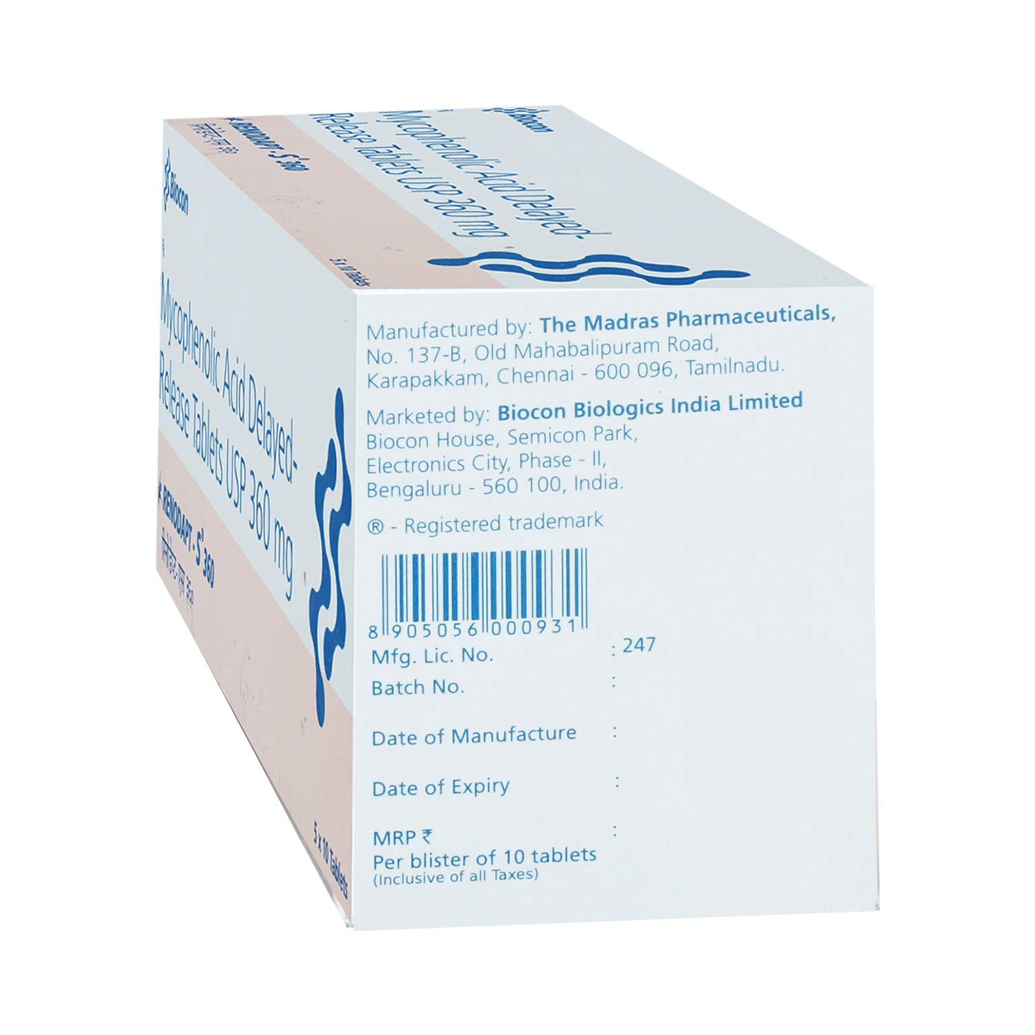 Renodapt S 360 Tablet - Image 4