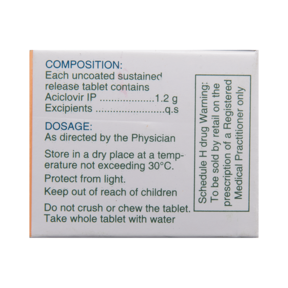 Ocuvir SR 1.2gm Tablet - Image 3