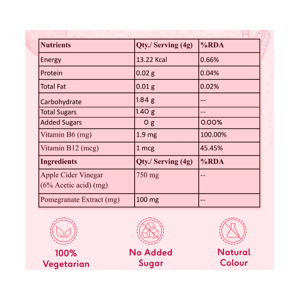 HealthKart HK Vitals Apple Cider Vinegar Tablet (15 Each) - Image 7