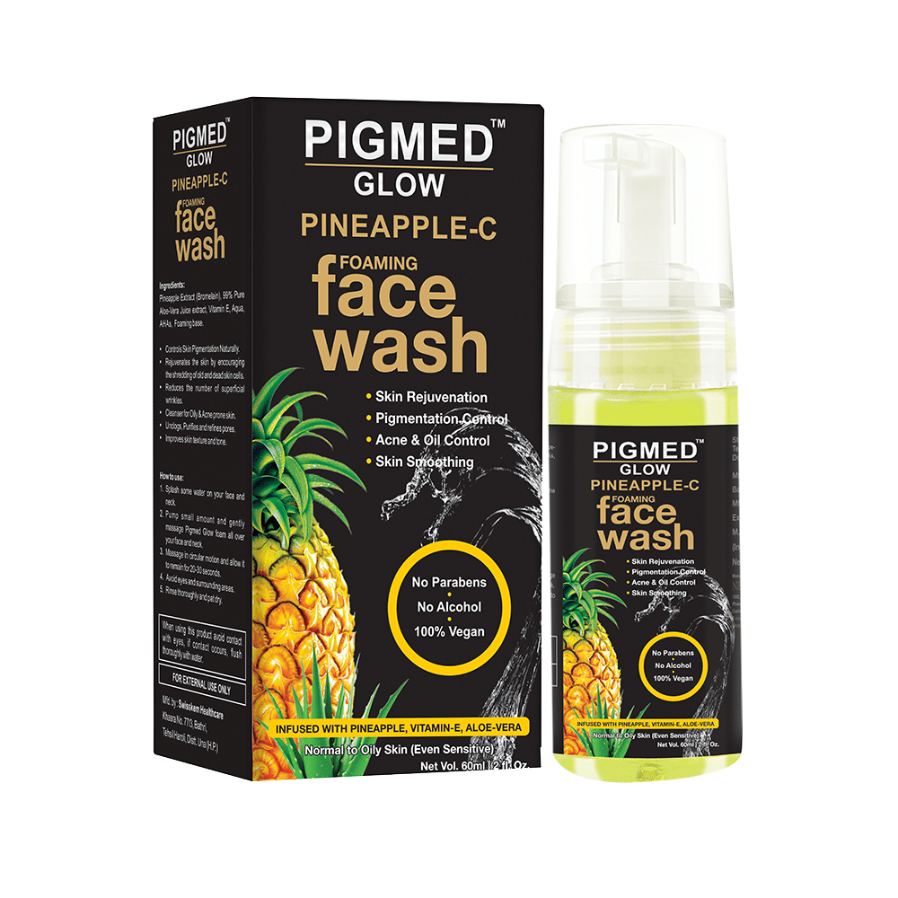 Pigmed Glow Pineapple-C Foaming Face Wash - Image 1