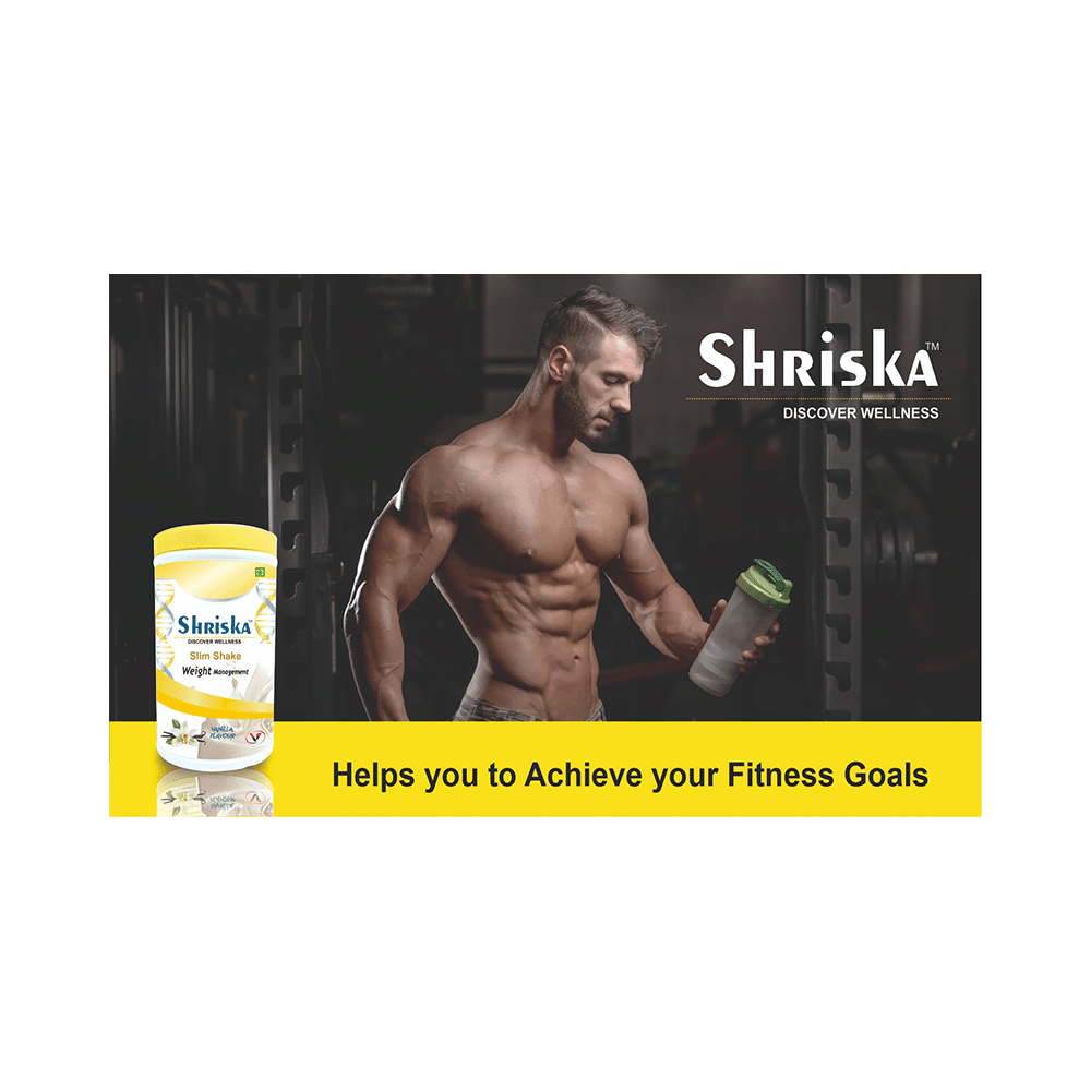 Shriska Weight Management Slim Shake Vanilla - Image 5