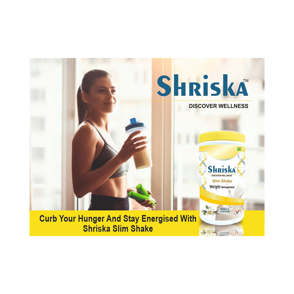 Shriska Weight Management Slim Shake Vanilla - Image 8