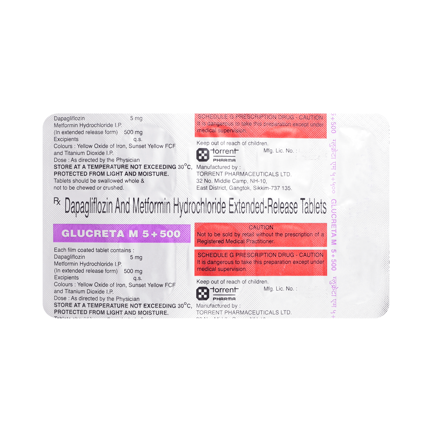 Glucreta M 5/500 Tablet ER - Image 3