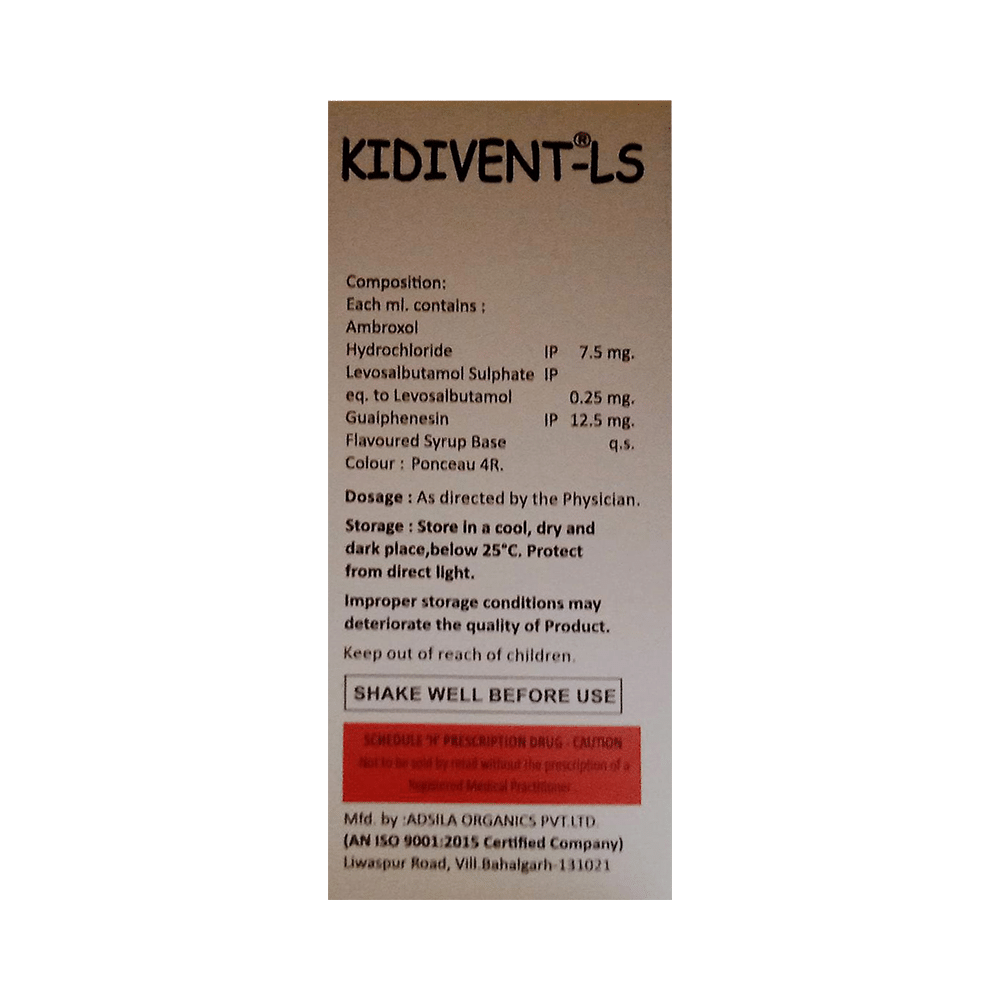 Kidivent-LS Oral Drops - Image 2